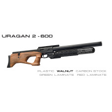 AGT Uragan 2 Walnut Stock - 22 Cal - 700mm Barrel