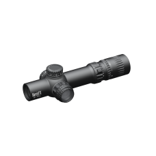 1-10x24mm Shorty Dual Focal Plan DR-1F illuminated Reticle 34mm Tube Capped Knobs D10SV24FDIMLN34